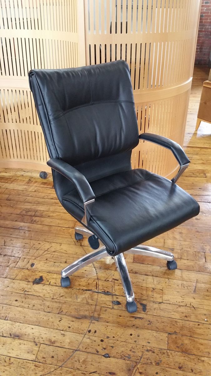 C6082C - AIS Leather Desk Chairs