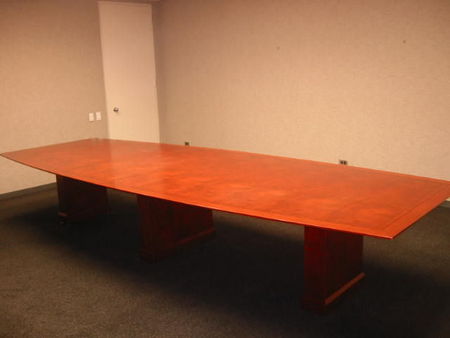 T264 - Conference Table with Matching Credenza