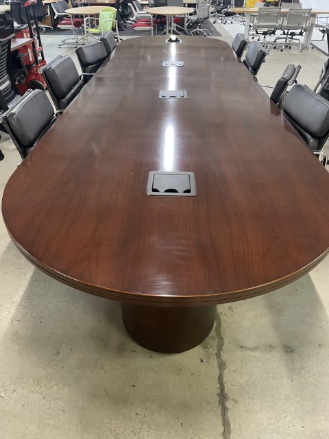 T12331 - 14' Mahogany Conference Table