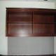 Wood hutch for desk sets