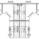 Autocad layout of cubicles