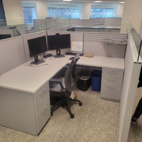 W6228 - 6x6 Allsteel Cubicles