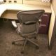 Back of Herman Miller Aeron Chairs
