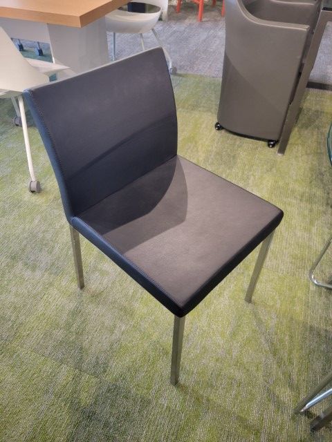 C61718 - Leather Side Chairs