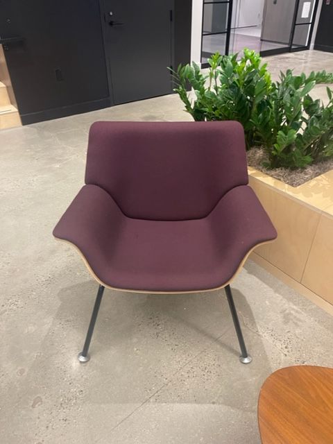 R6330 - Herman Miller Swoop Plywood Lounge Chairs