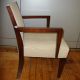 Side view of Hickory side chairs