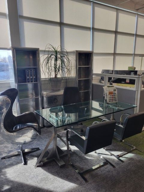 D12189 - Glass Table Desk