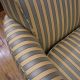fabric on the sofa of reception area set