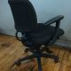 back of Haworth Improv chairs