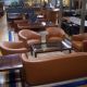 Reception area soft seating 
