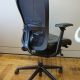 Back of Haworth Zody Desk Chairs