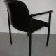 Back view of Stack Chairs