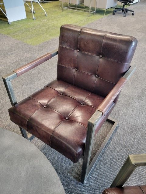 R6343 - Romania Leather Side Chairs