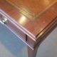 Leather Inlaid detail