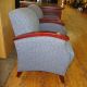 Mahogany detail on chairs