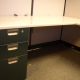 Pedestals included with used cubicles
