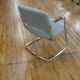 Back of Steelcase Sled Base Side Chairs