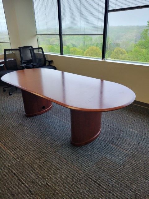 T12211 - 8' Cherry Meeting Table