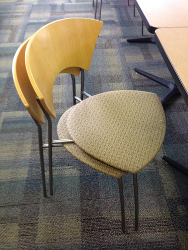C3804C - Allermuir Stack Chairs
