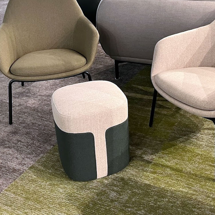 A6031 - Small Gray Bag Cushion by Gateway Office Furniture