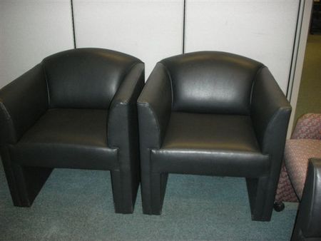 Black Club Chairs