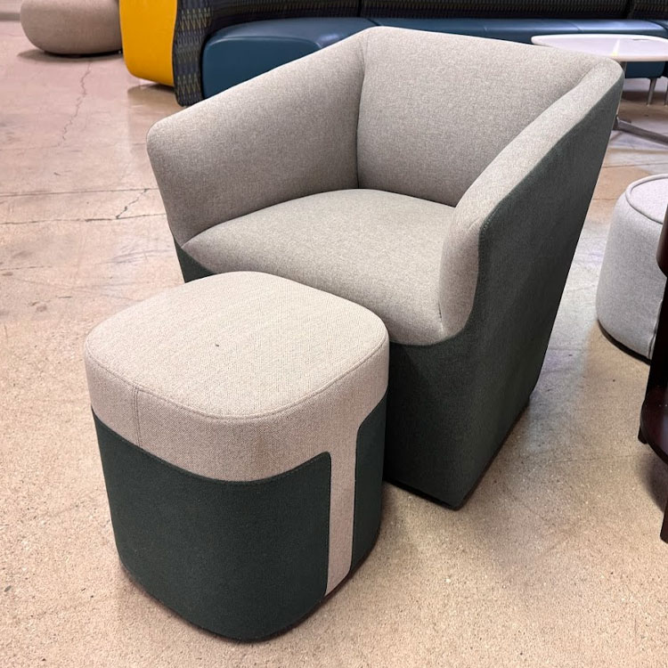 R6565 - The Green Bread Club Chair
