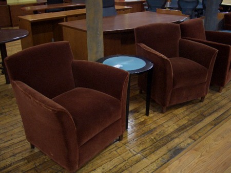 black occasional tables with frosted glass