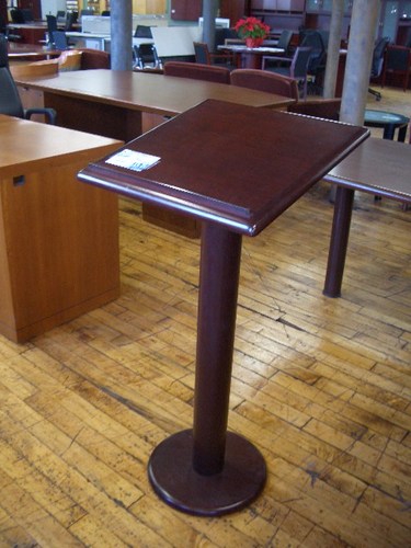 Mahogany Podium