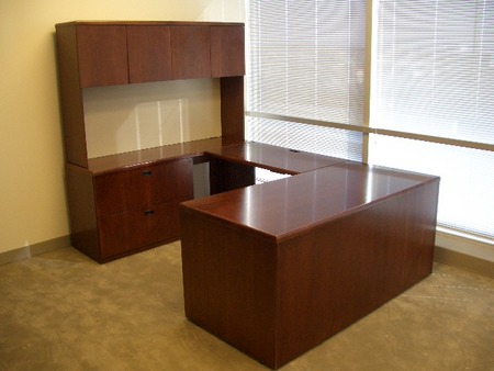 D1103 - Gunlocke U-Shape Desk Set