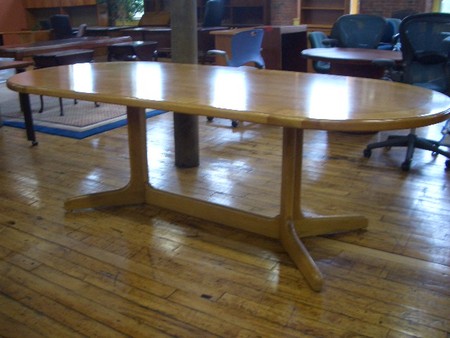 8 ft Racetrack Conference Table