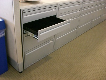 Haworth Lateral Filing Cabinets
