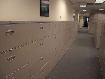 F1202 - Steelcase 4 drawer lateral files