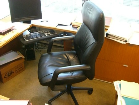 HBF High Back Leather Task Chairs
