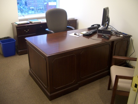 Traditional Double Pedestal Desk