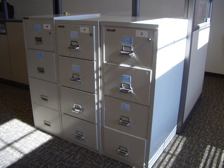 Schwab Fireproof Filing Cabinet