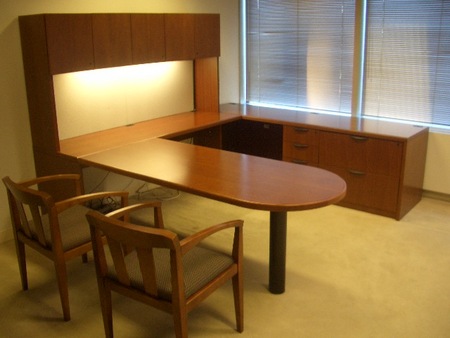 D1087 - Steelcase Bullet Desk Sets