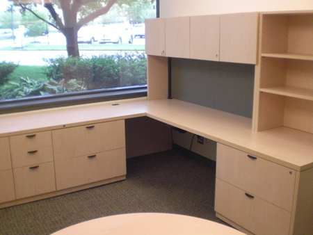 D3046 - Steelcase L-Shape Desk Sets