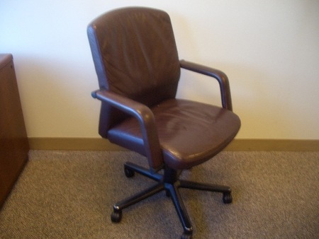 C1072 - Vecta Leather Desk Chairs
