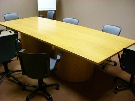 10 Foot Maple Conference Table