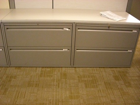 Haworth Two Drawer Filing Cabinets