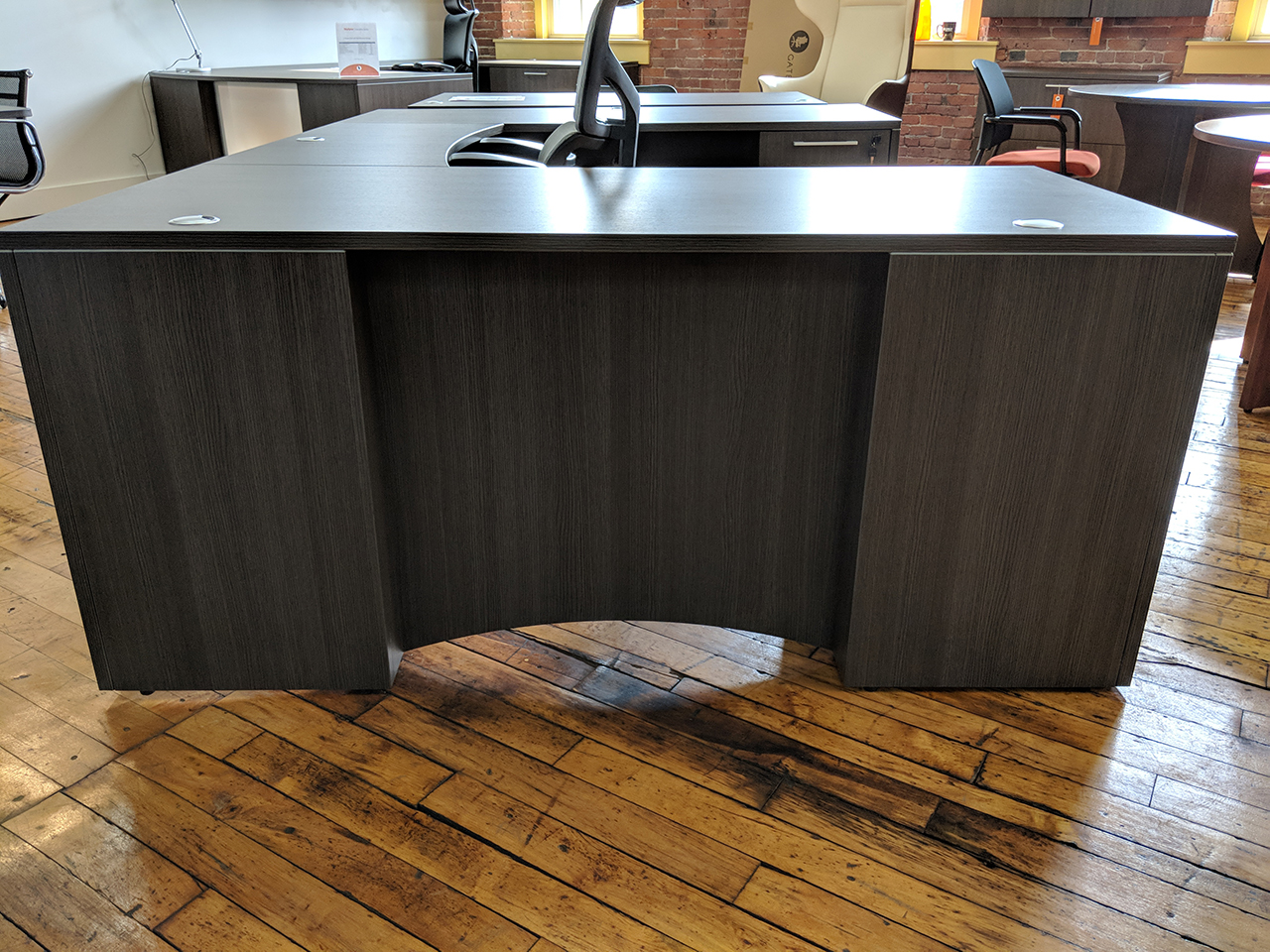 5CDL6630LMGY - SKYLINE  - Modesty Panel Curved Laminate For Deluxe Desk