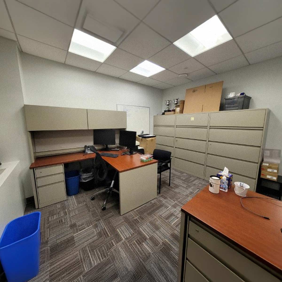D12230 - Steelcase L-Shape Desk Sets