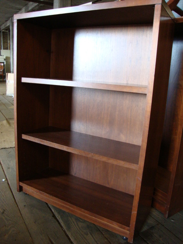 Steelcase Walnut Bookcases