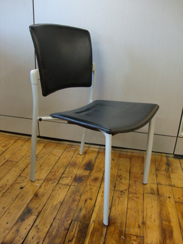 Brayton Leather Stack Chairs