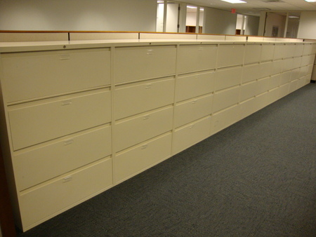 Steelcase 4 Drawer Filing Cabinets