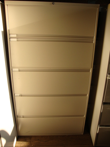Steelcase 5 Drawer Filing Cabinets