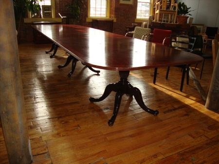 Mahogany Conference Table