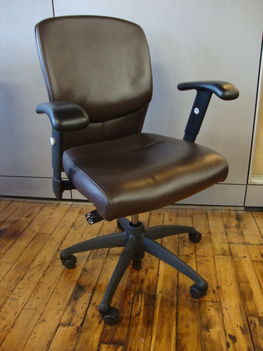 Sit-on-it Leather Chairs