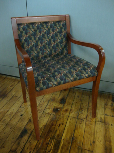 Steelcase Wood Side Chairs