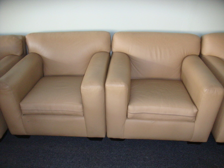 Leather Club Chairs